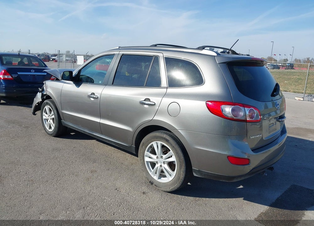 2012 HYUNDAI SANTA FE LIMITED V6 VIN: 5XYZK4AG0CG104328