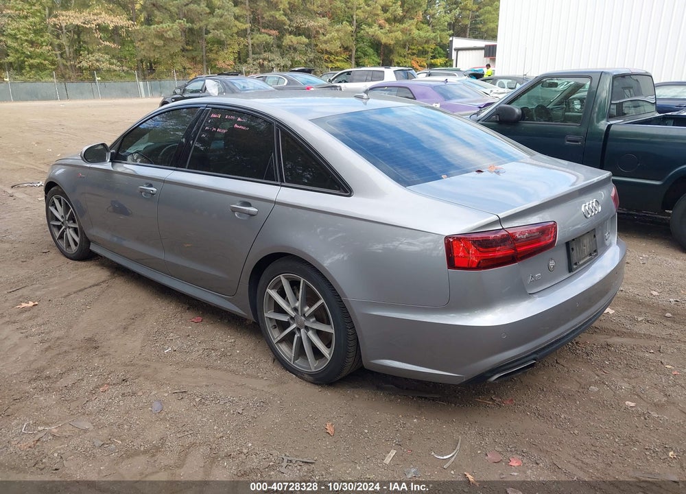 2016 AUDI A6 3.0T PREMIUM PLUS VIN: WAUHGAFC1GN002002