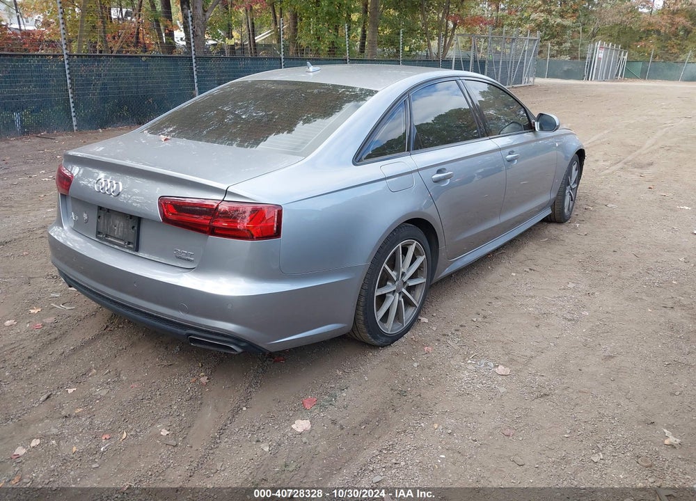 2016 AUDI A6 3.0T PREMIUM PLUS VIN: WAUHGAFC1GN002002