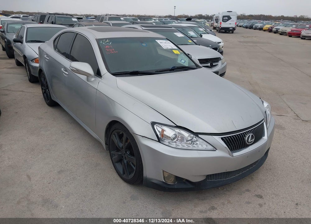 2009 LEXUS IS 250 VIN: JTHBK262195096033