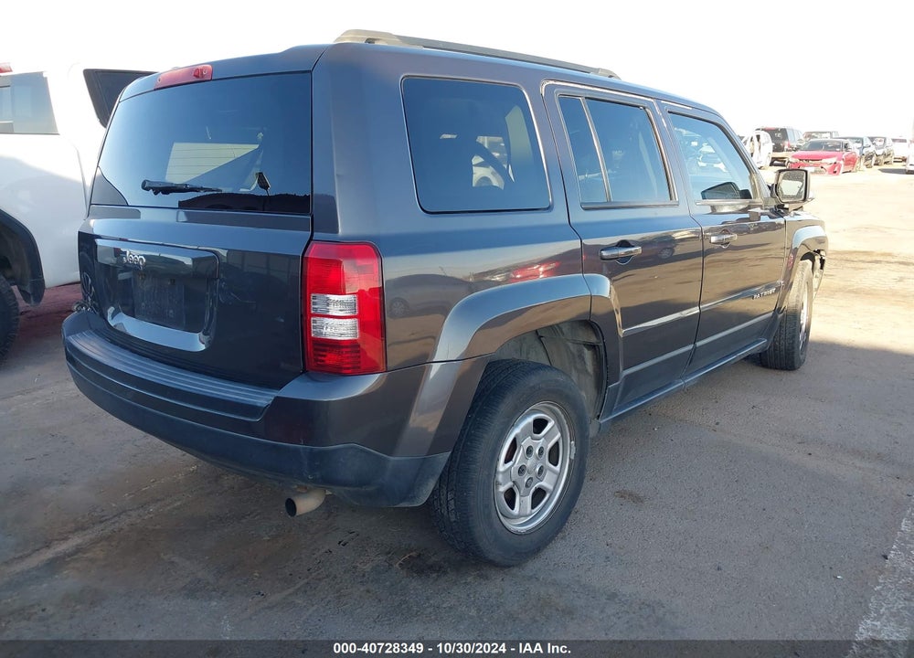 2017 JEEP PATRIOT SPORT FWD VIN: 1C4NJPBB9HD121334