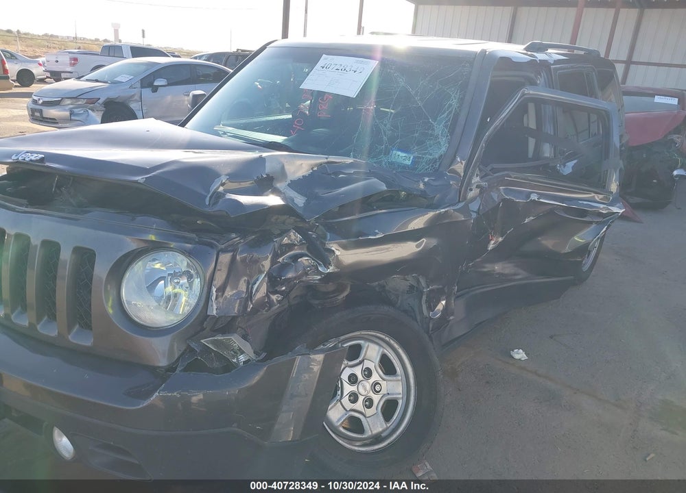 2017 JEEP PATRIOT SPORT FWD VIN: 1C4NJPBB9HD121334