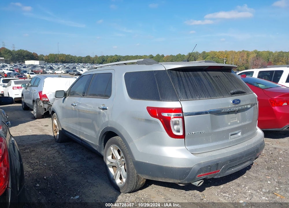 2011 FORD EXPLORER LIMITED VIN: 1FMHK7F83BGA09171