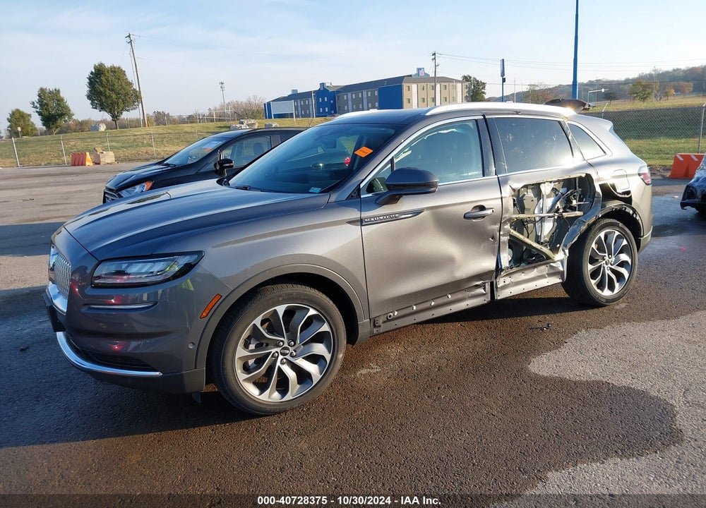 2022 LINCOLN NAUTILUS RESERVE VIN: 2LMPJ6K92NBL12501