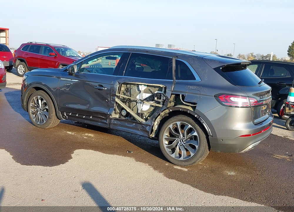 2022 LINCOLN NAUTILUS RESERVE VIN: 2LMPJ6K92NBL12501
