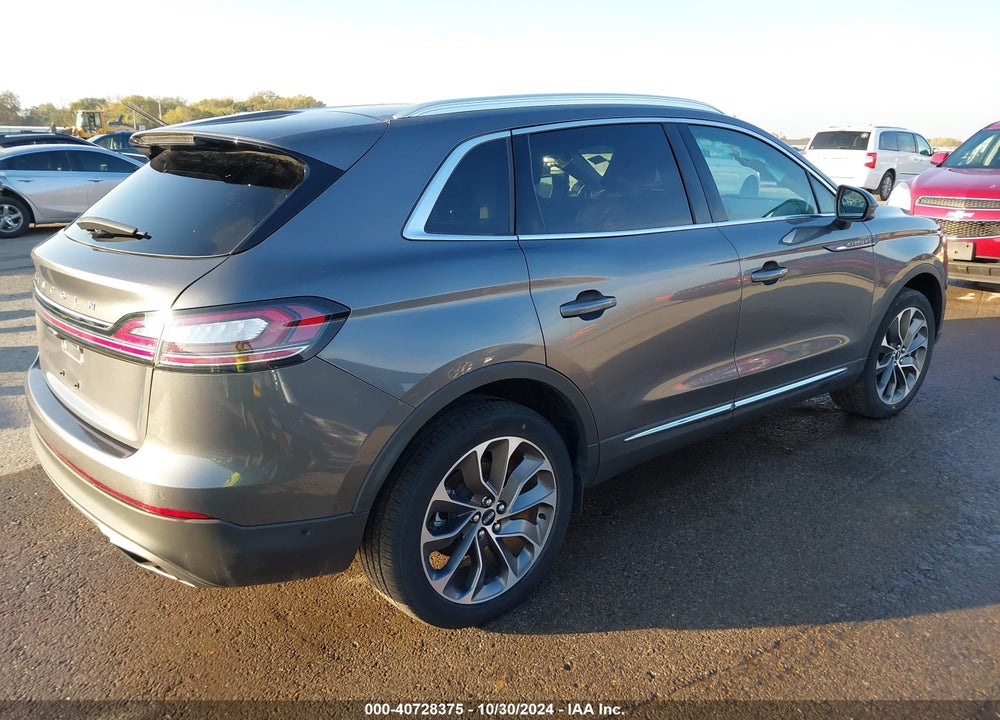 2022 LINCOLN NAUTILUS RESERVE VIN: 2LMPJ6K92NBL12501