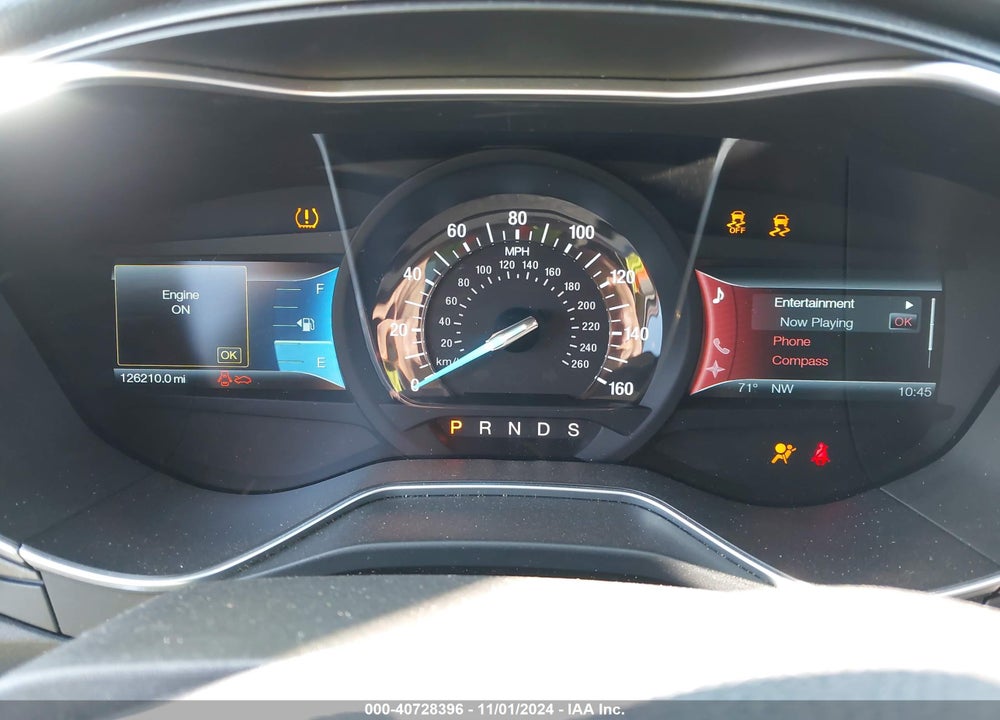 2014 FORD FUSION TITANIUM VIN: 3FA6P0K97ER380663
