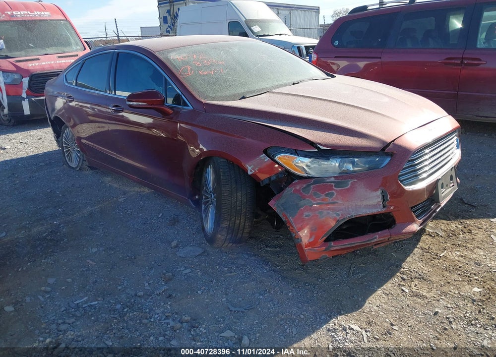 2014 FORD FUSION TITANIUM VIN: 3FA6P0K97ER380663