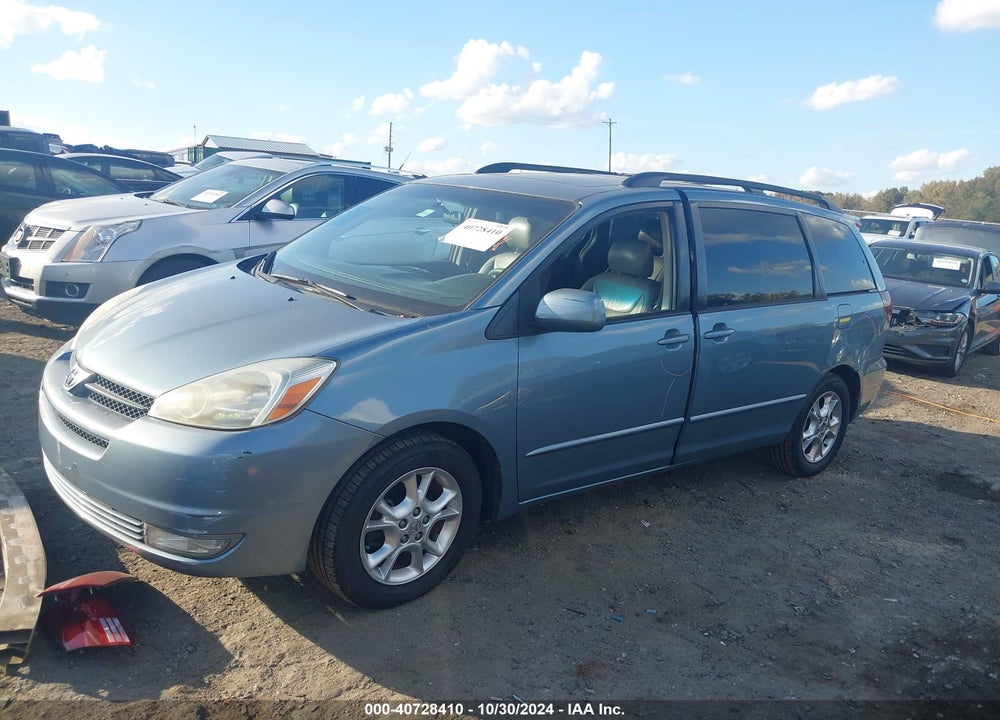 2005 TOYOTA SIENNA XLE VIN: 5TDZA22C35S319128