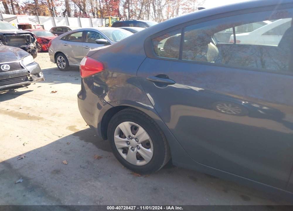 2016 KIA FORTE LX VIN: KNAFK4A61G5571151
