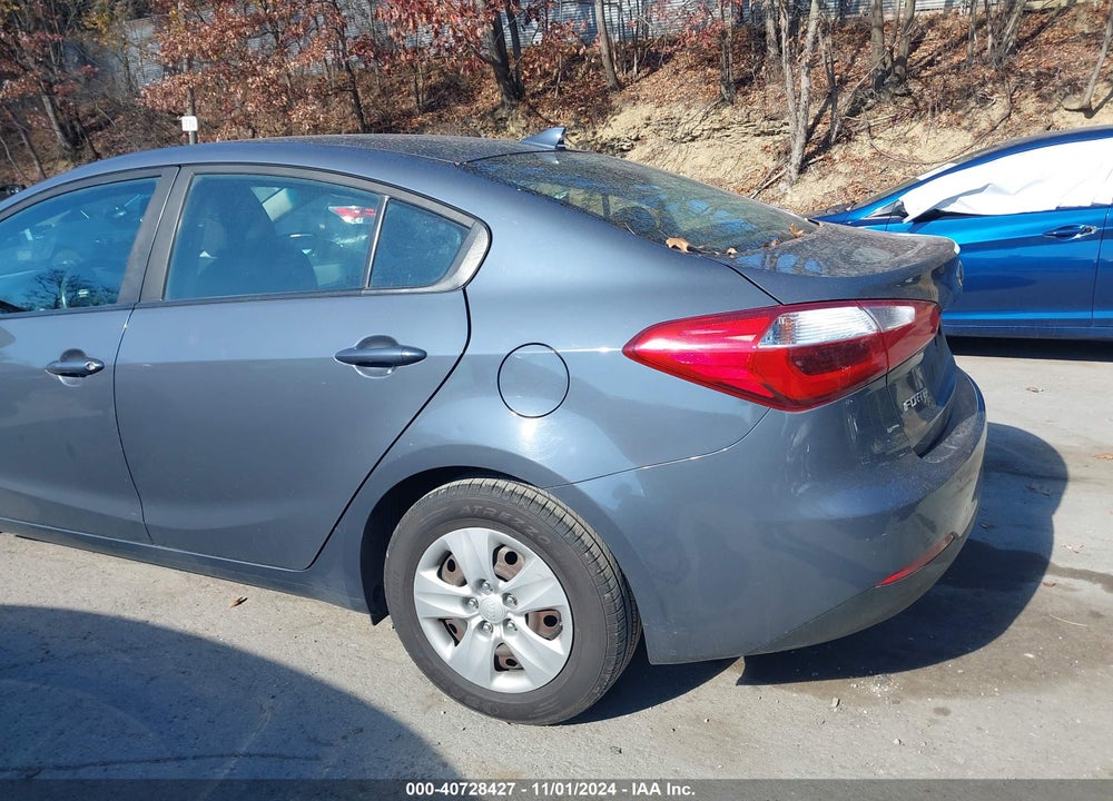 2016 KIA FORTE LX VIN: KNAFK4A61G5571151