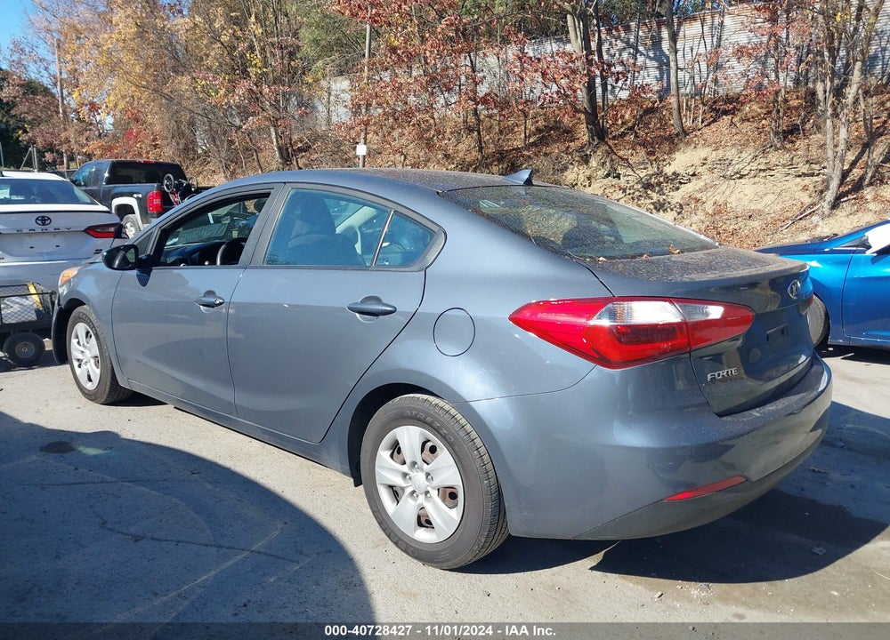 2016 KIA FORTE LX VIN: KNAFK4A61G5571151