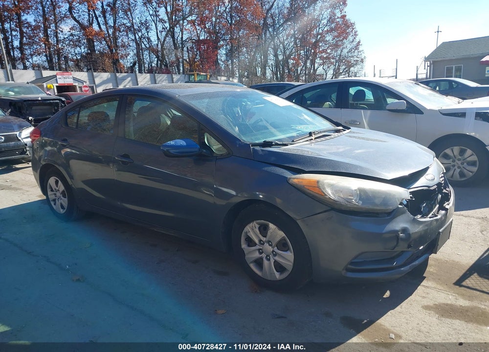 2016 KIA FORTE LX VIN: KNAFK4A61G5571151