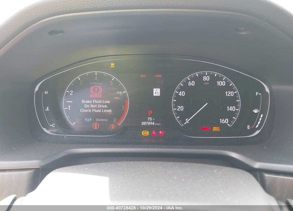 2019 HONDA ACCORD EX-L VIN: 1HGCV1F56KA064713