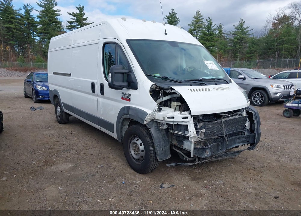 2018 RAM PROMASTER 2500 HIGH ROOF 159 WB VIN: 3C6TRVDG4JE114400