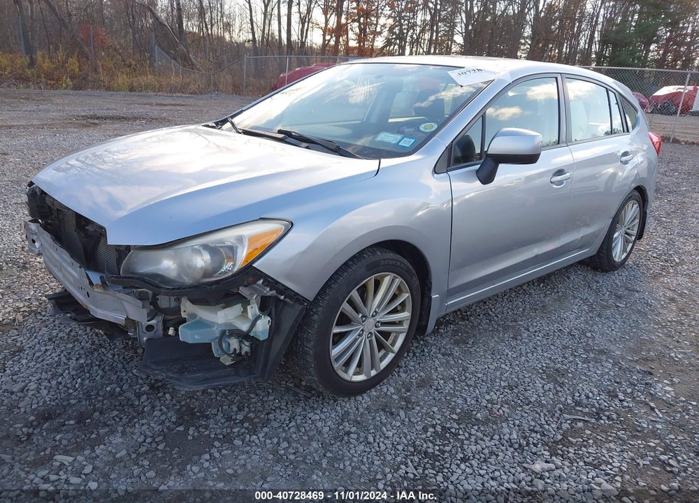 2013 SUBARU IMPREZA 2.0I PREMIUM VIN: JF1GPAD64D2895104