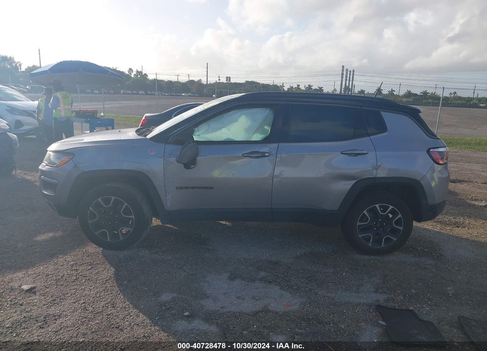 2019 JEEP COMPASS TRAILHAWK 4X4 VIN: 3C4NJDDB9KT747866