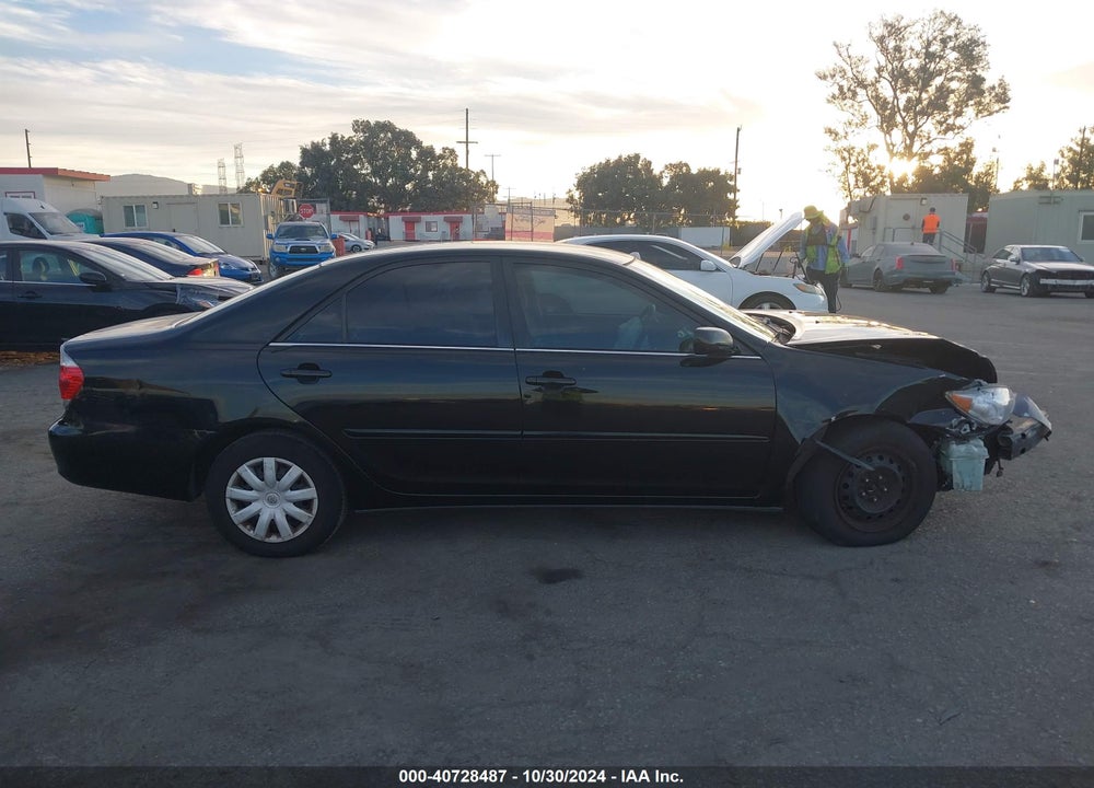 2005 TOYOTA CAMRY LE V6 VIN: 4T1BF32KX5U101307