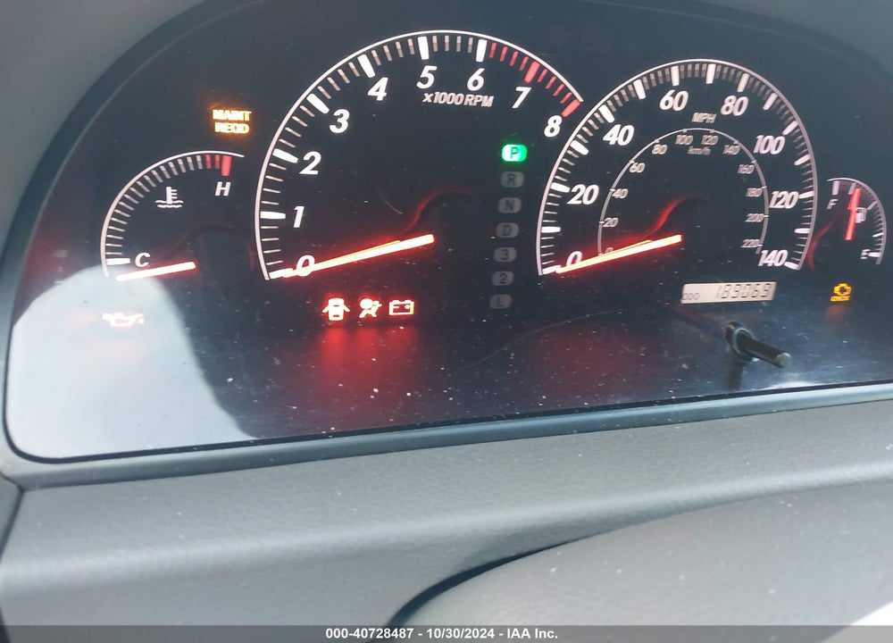 2005 TOYOTA CAMRY LE V6 VIN: 4T1BF32KX5U101307