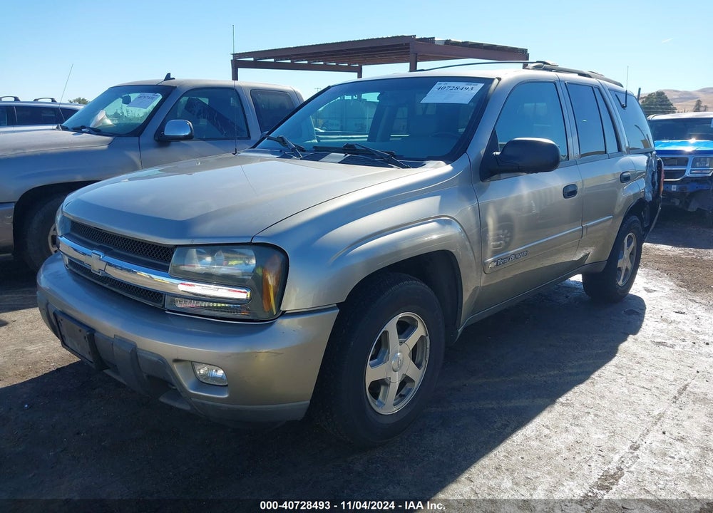 2003 CHEVROLET TRAILBLAZER LT VIN: 1GNDT13S832241560