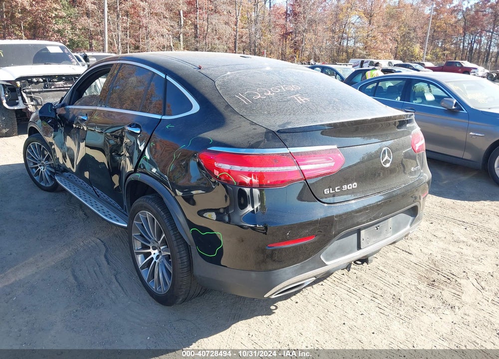 2018 MERCEDES-BENZ GLC 300 COUPE 4MATIC VIN: WDC0J4KB0JF295337