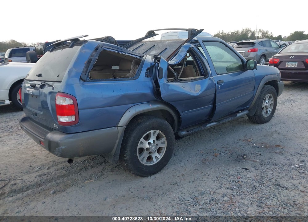 2000 NISSAN PATHFINDER LE/SE/XE VIN: JN8AR07S2YW424665