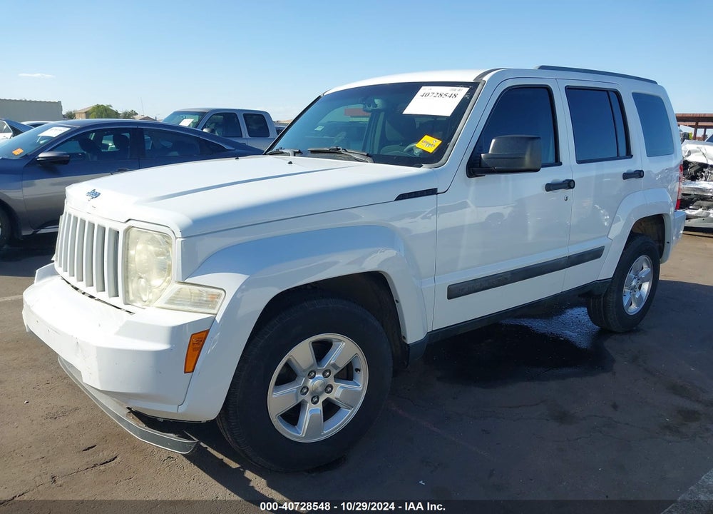2012 JEEP LIBERTY SPORT VIN: 1C4PJLAK5CW188593