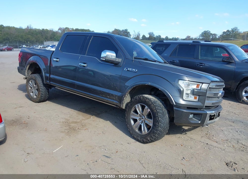 2015 FORD F-150 PLATINUM VIN: 1FTEW1EF5FFB70433