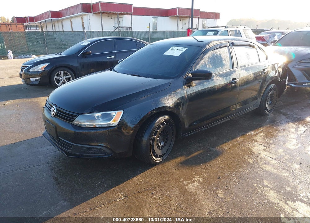 2013 VOLKSWAGEN JETTA 2.0L S VIN: 3VW2K7AJXDM404216