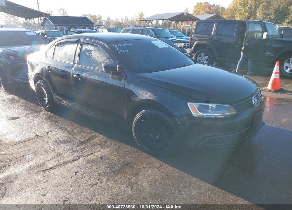 2013 VOLKSWAGEN JETTA 2.0L S VIN: 3VW2K7AJXDM404216