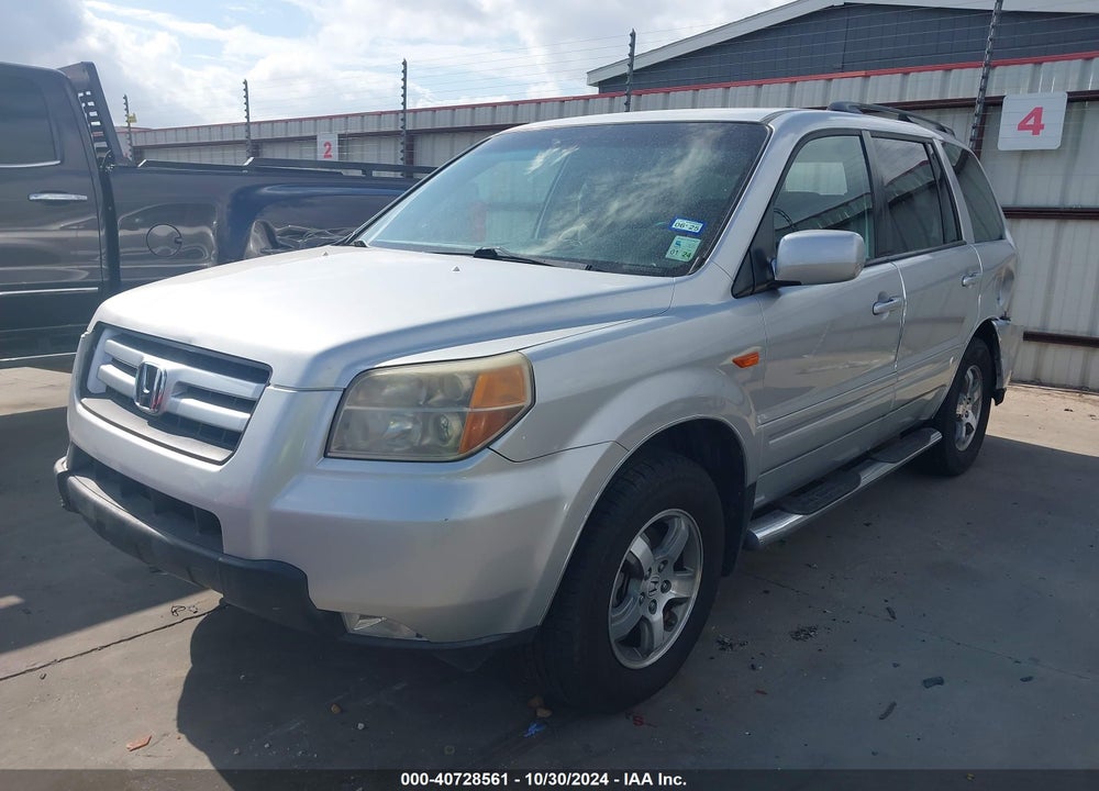 2007 HONDA PILOT EX VIN: 5FNYF28417B034397