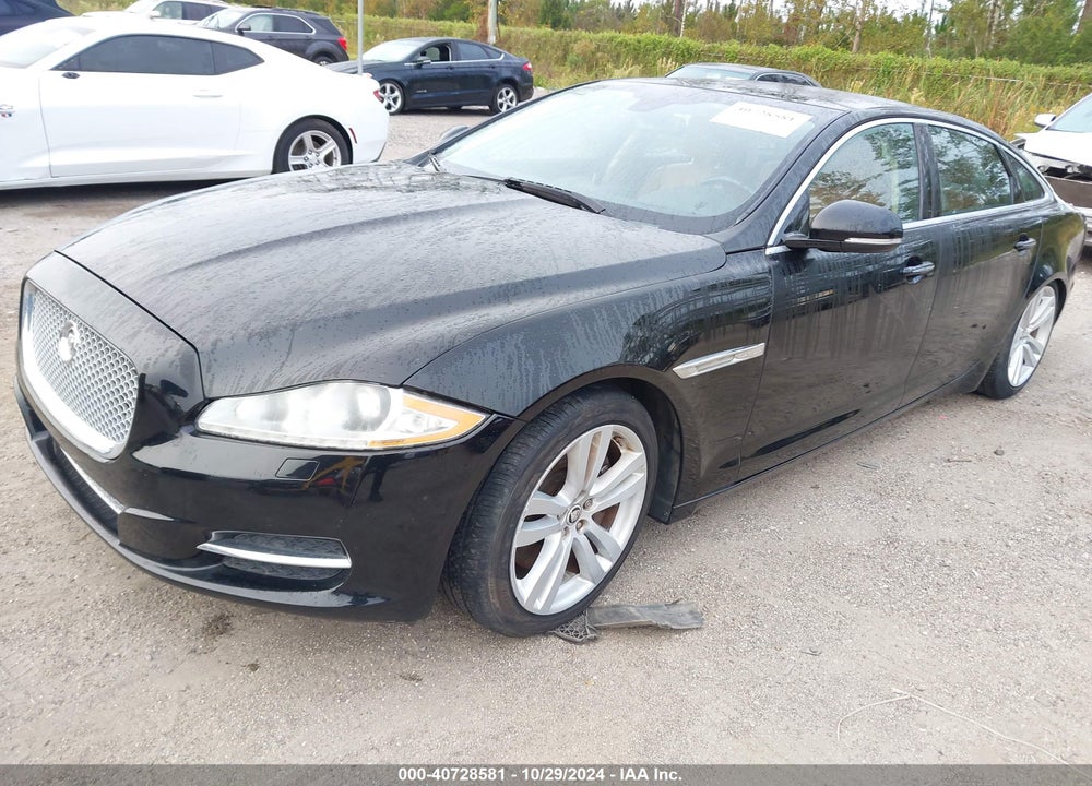 2014 JAGUAR XJ XJL PORTFOLIO VIN: SAJWJ2GD1E8V64407