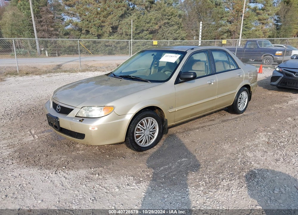 2001 MAZDA PROTEGE VIN: JM1BJ225910418634