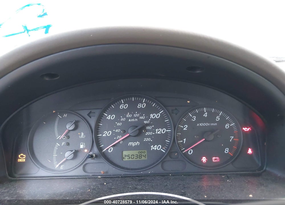 2001 MAZDA PROTEGE VIN: JM1BJ225910418634