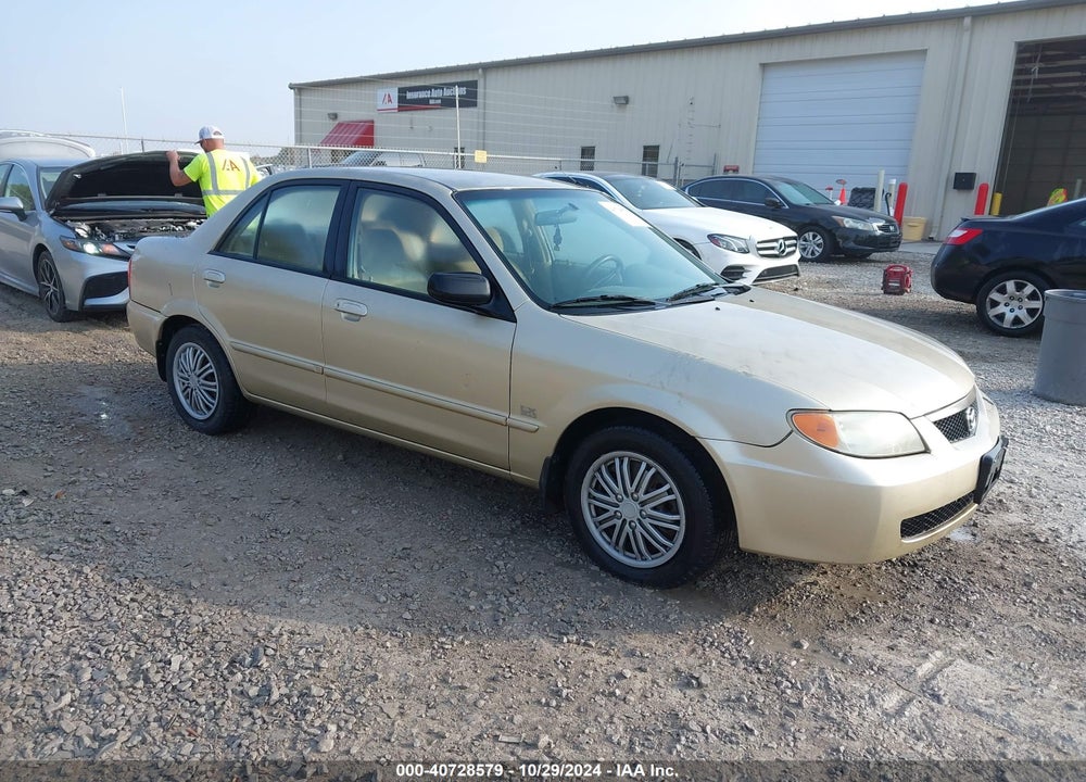 2001 MAZDA PROTEGE VIN: JM1BJ225910418634