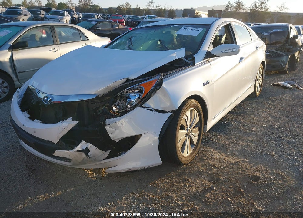 2013 HYUNDAI SONATA HYBRID LIMITED VIN: KMHEC4A43DA079214