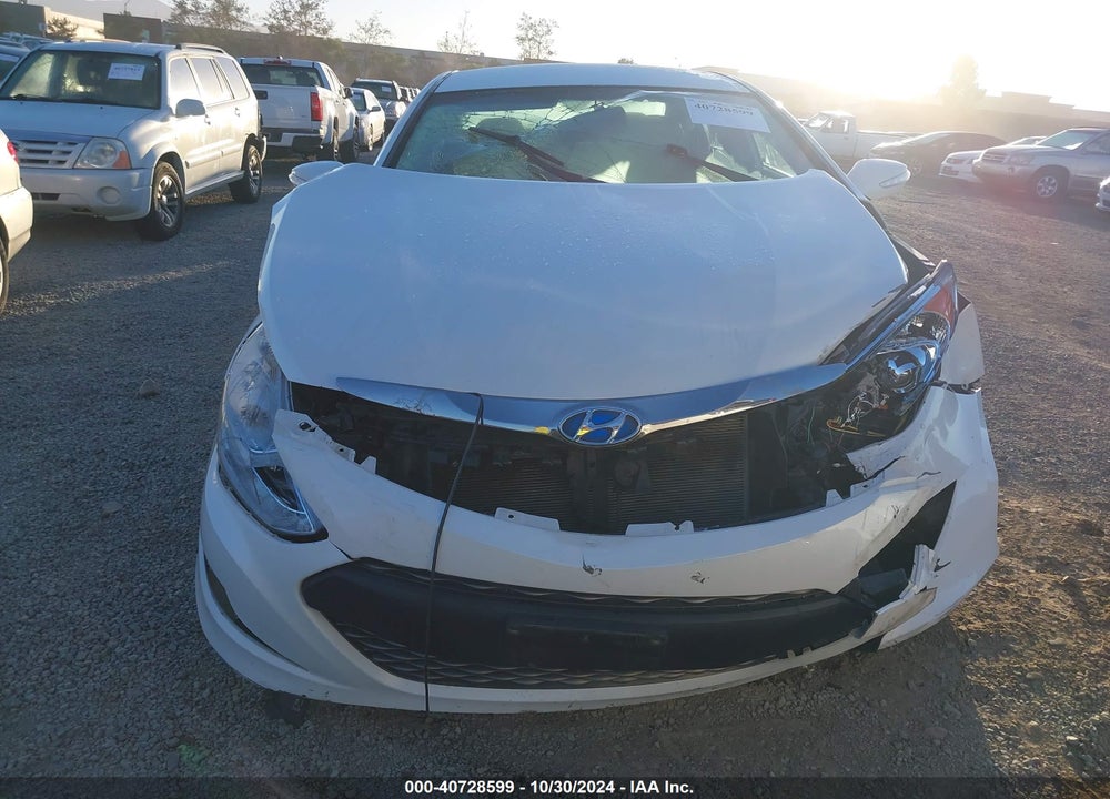 2013 HYUNDAI SONATA HYBRID LIMITED VIN: KMHEC4A43DA079214