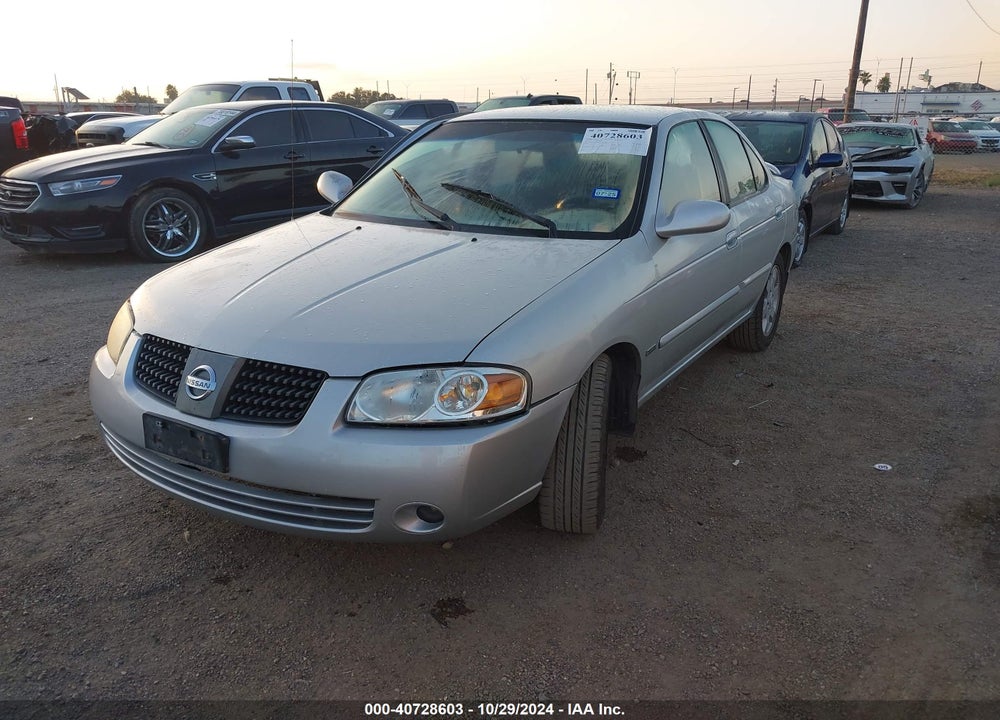 2006 NISSAN SENTRA 1.8S VIN: 3N1CB51D96L603310