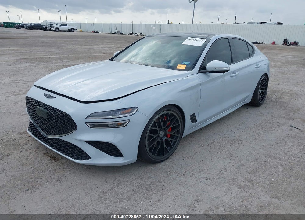 2023 GENESIS G70 VIN: KMTG54TE1PU105228