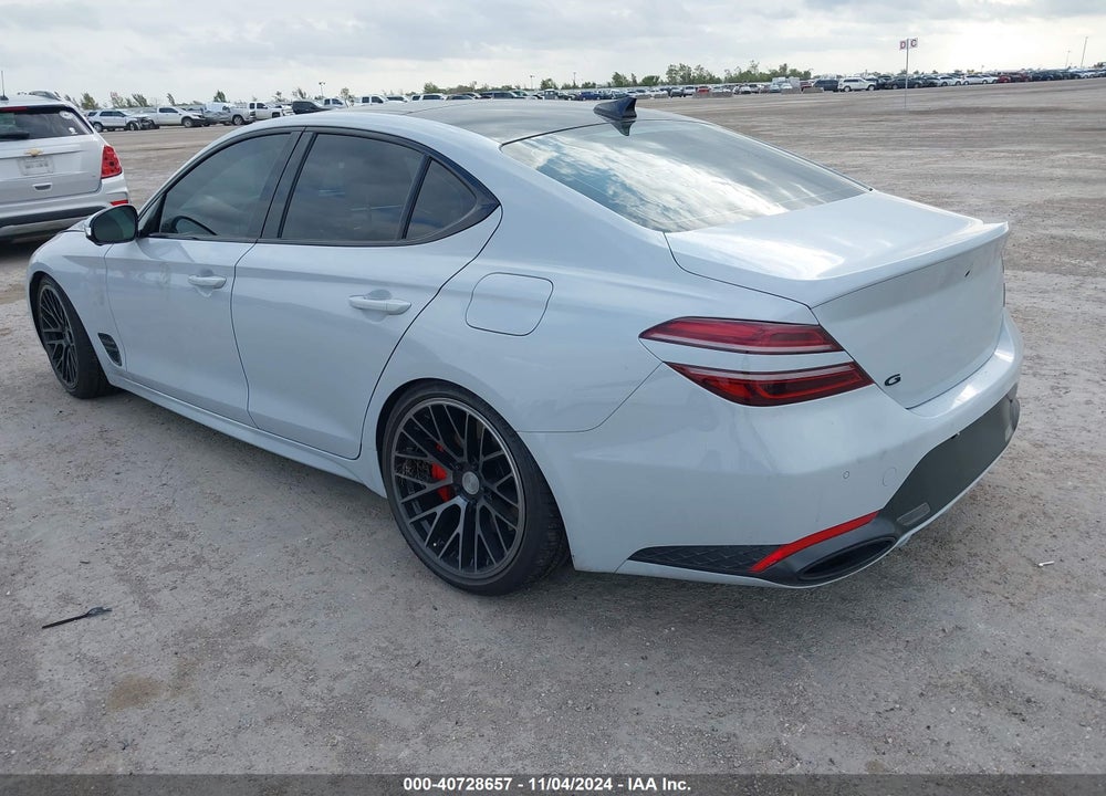 2023 GENESIS G70 VIN: KMTG54TE1PU105228