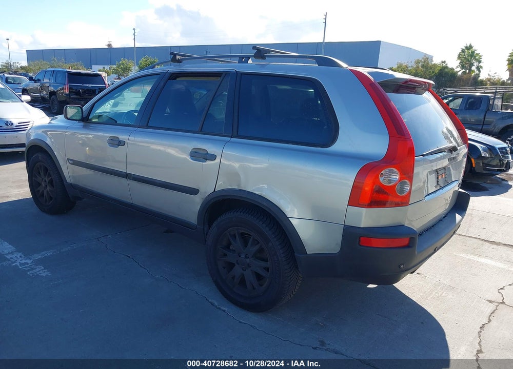 2004 VOLVO XC90 T6 VIN: YV1CZ91H441098908