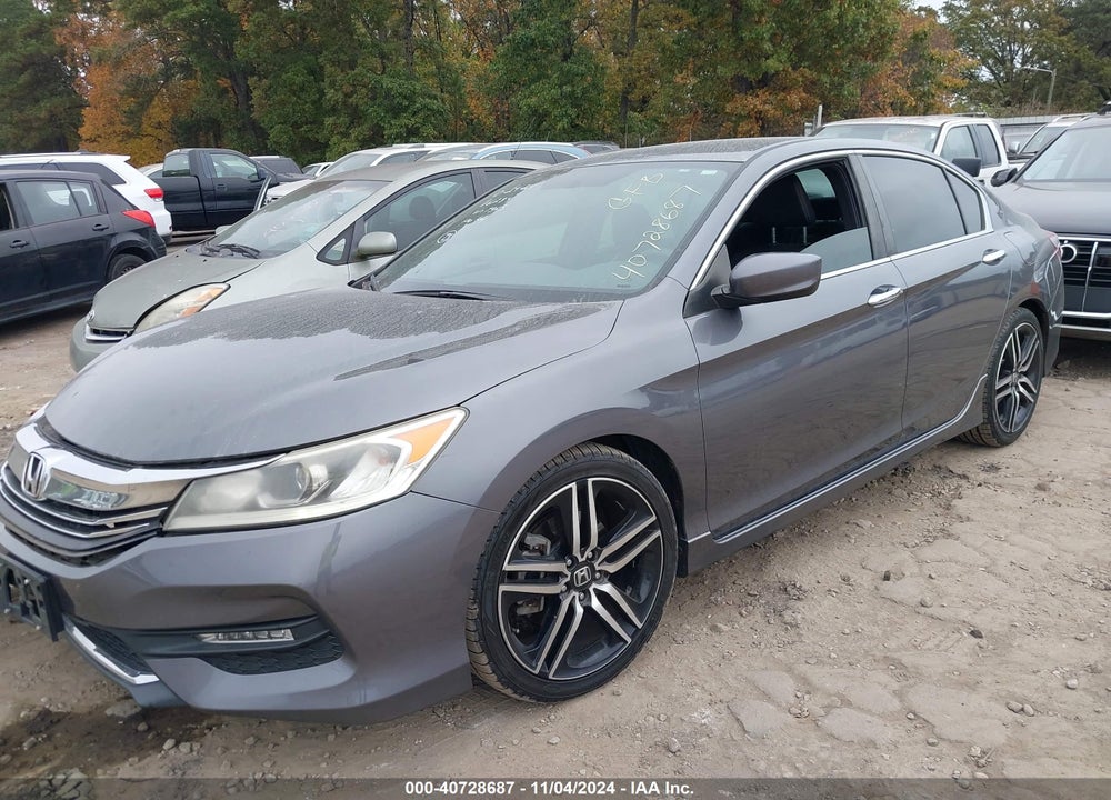 2017 HONDA ACCORD SPORT VIN: 1HGCR2F5XHA057363