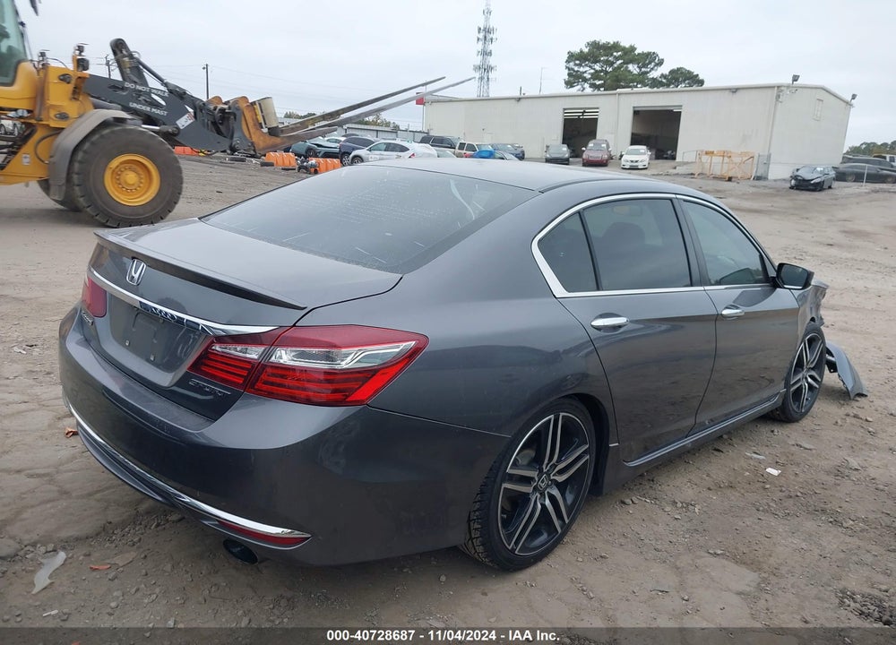 2017 HONDA ACCORD SPORT VIN: 1HGCR2F5XHA057363