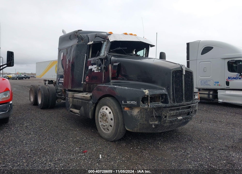 1996 KENWORTH CONSTRUCTION T600 VIN: 1XKAD29X4TR681689