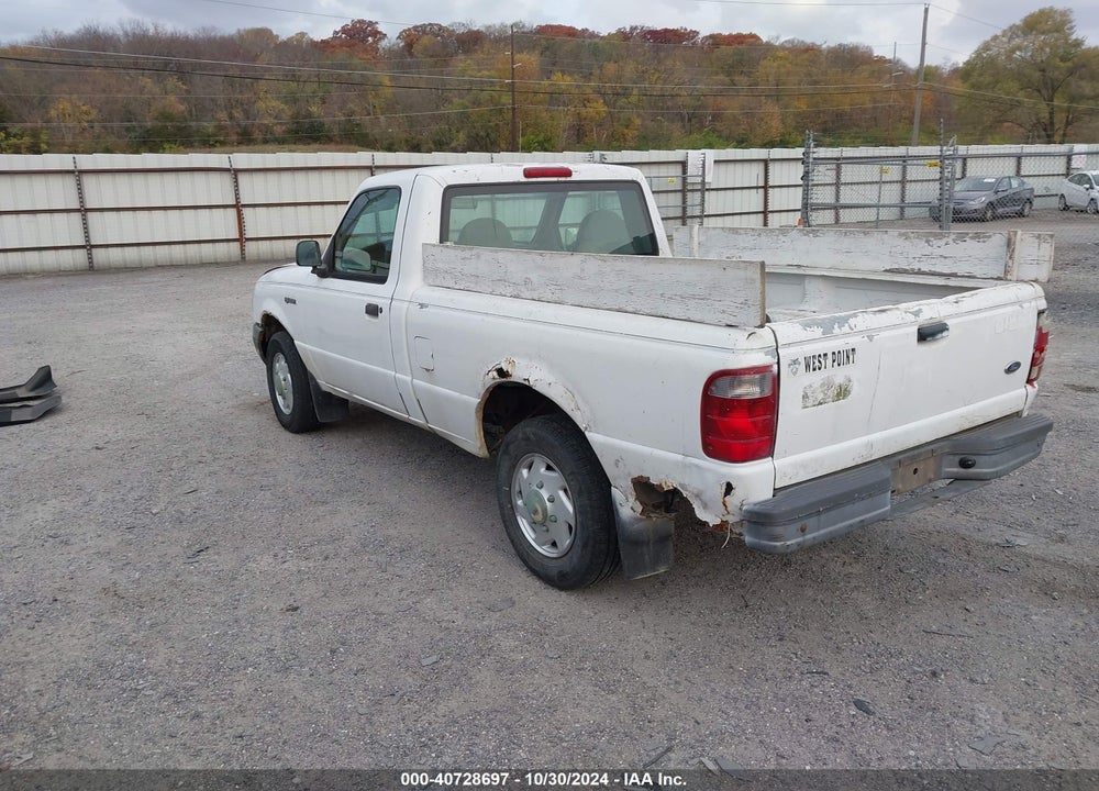 2001 FORD RANGER XL/XLT VIN: 1FTYR10C81PA22748