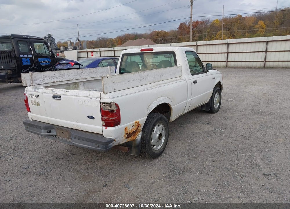 2001 FORD RANGER XL/XLT VIN: 1FTYR10C81PA22748