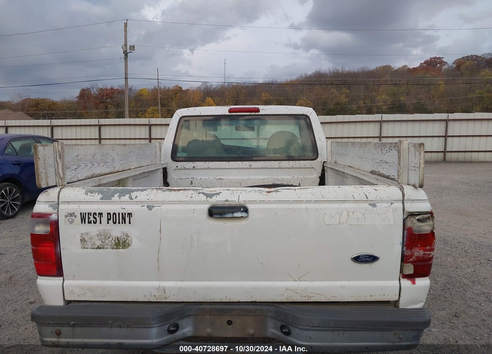 2001 FORD RANGER XL/XLT VIN: 1FTYR10C81PA22748
