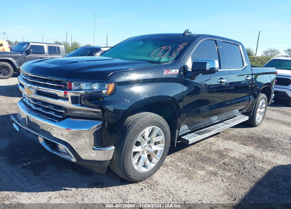 2020 CHEVROLET SILVERADO 1500 4WD SHORT BED LTZ VIN: 3GCUYGEL3LG109333