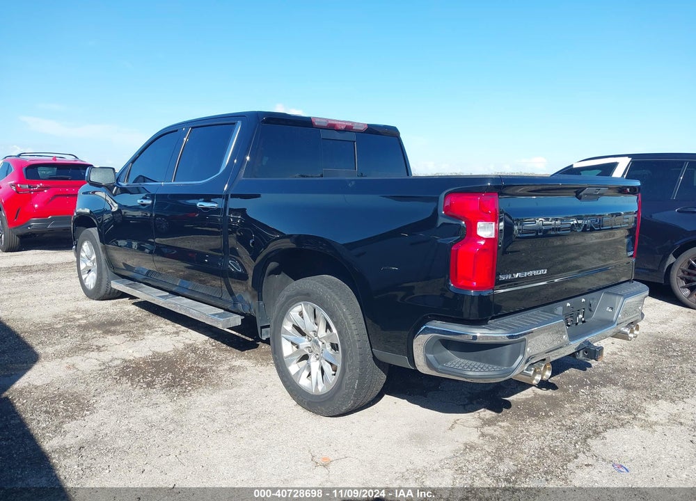 2020 CHEVROLET SILVERADO 1500 4WD SHORT BED LTZ VIN: 3GCUYGEL3LG109333