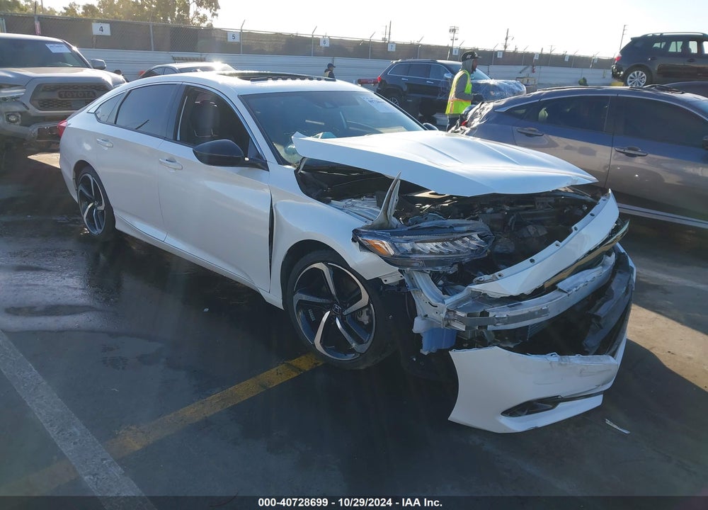 2022 HONDA ACCORD SPORT 2.0T VIN: 1HGCV2F39NA021816